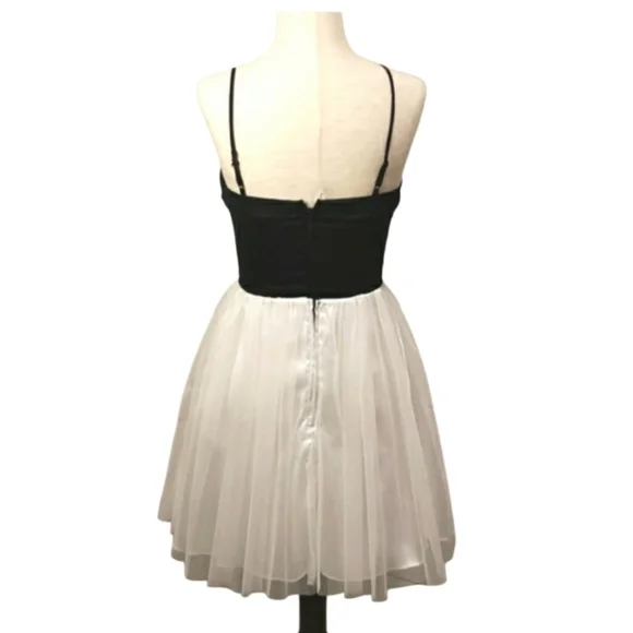 Deb Y2k Bead & Sequins Embellishment  Mini Dress Size 3/4 - Picture 5 of 14